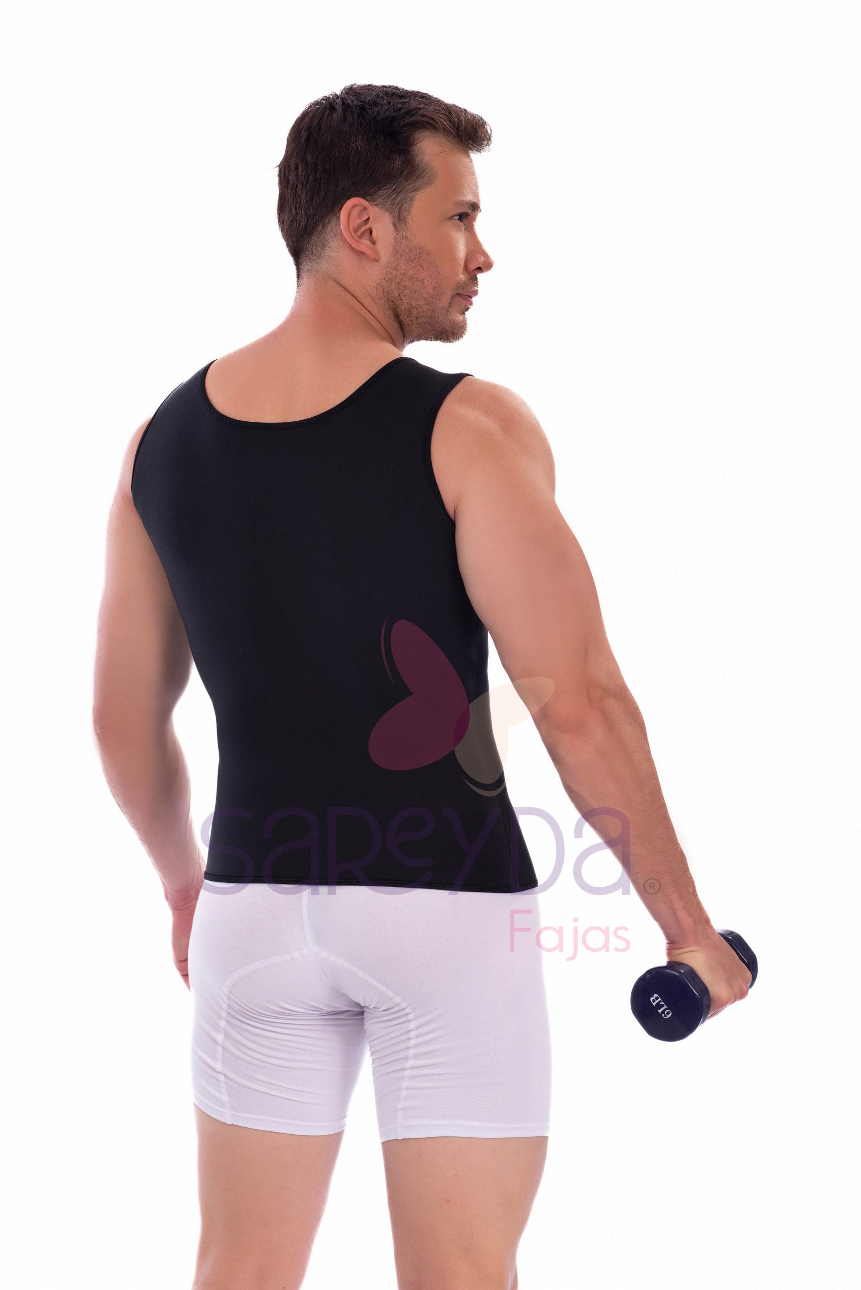 Chaleco en neopreno con cierre abdominal