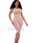 Faja con brasier solapa bota larga
